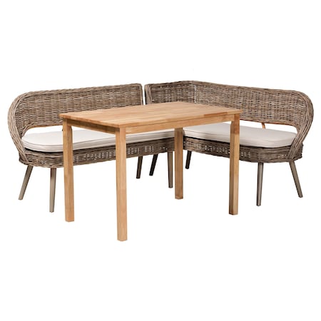 Bali & Pari 76.7" W X 32.3" L X 62.6" H 242-13542-13543-13423-ZORO